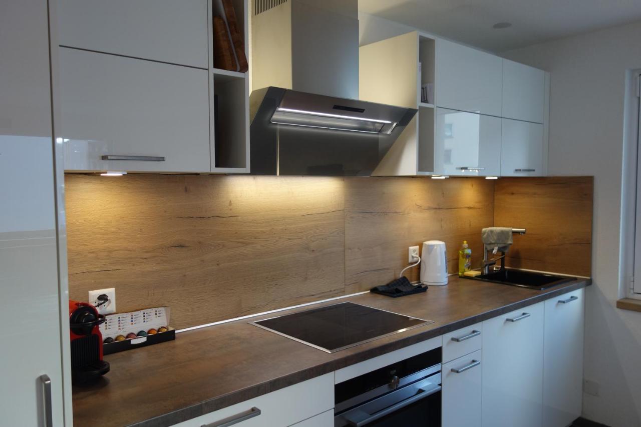 Apartmán Haus Rhaetikon 1. Og, Links Davos Exteriér fotografie