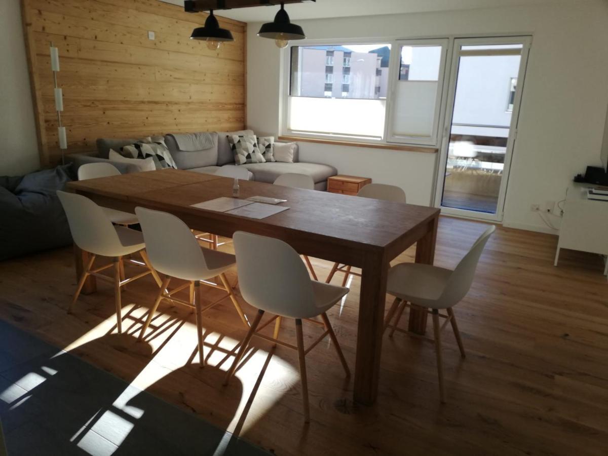 Apartmán Haus Rhaetikon 1. Og, Links Davos Exteriér fotografie