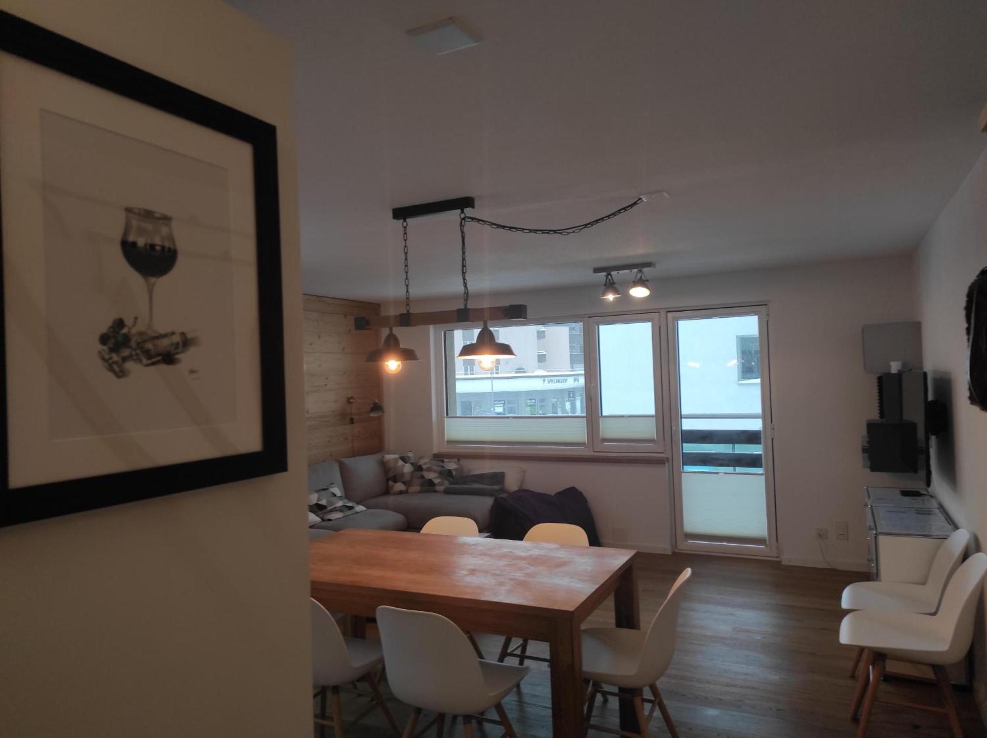 Apartmán Haus Rhaetikon 1. Og, Links Davos Exteriér fotografie