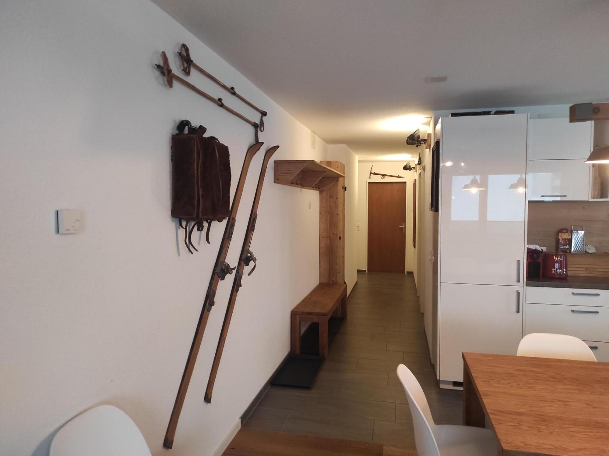 Apartmán Haus Rhaetikon 1. Og, Links Davos Exteriér fotografie