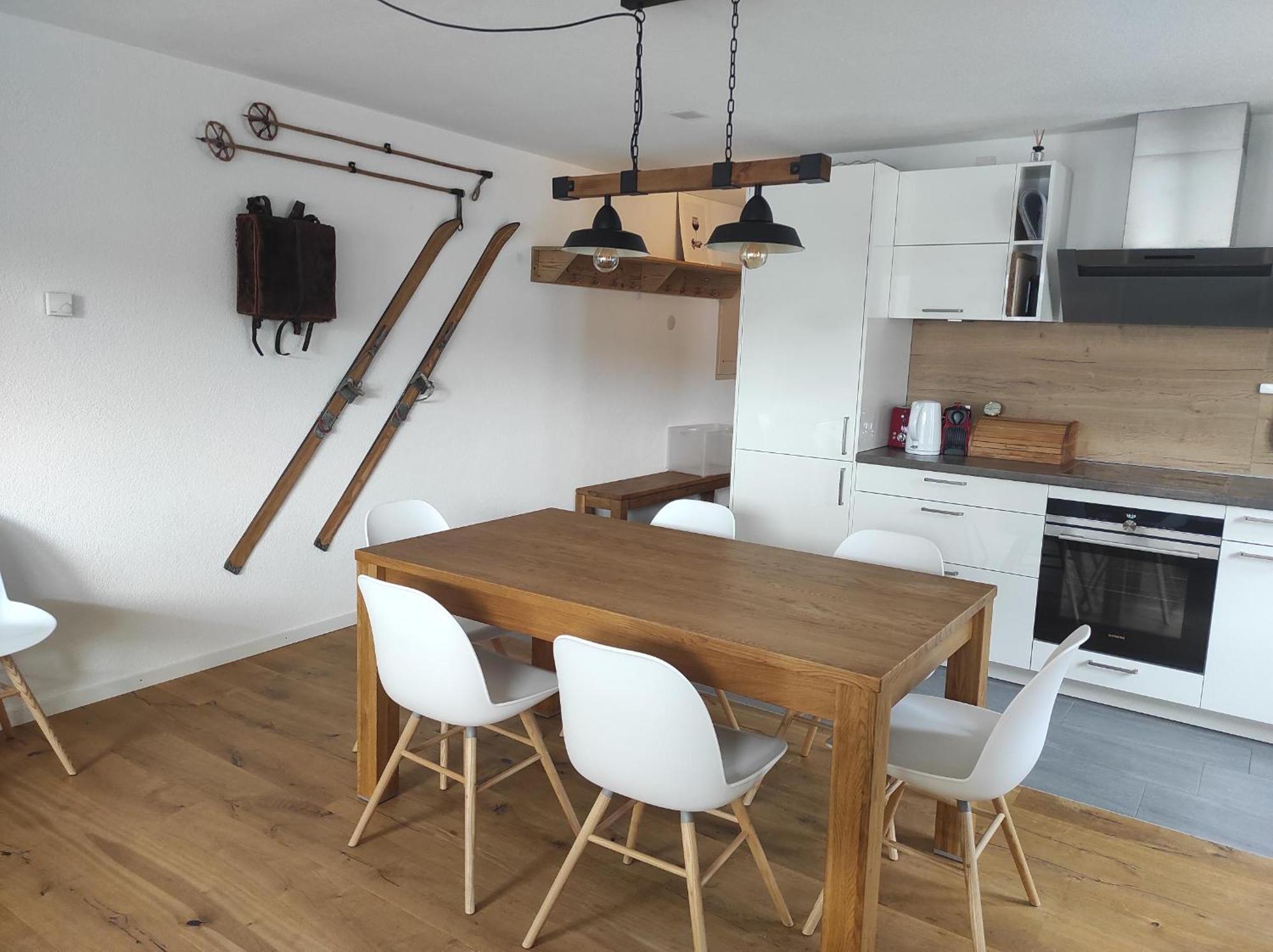 Apartmán Haus Rhaetikon 1. Og, Links Davos Exteriér fotografie